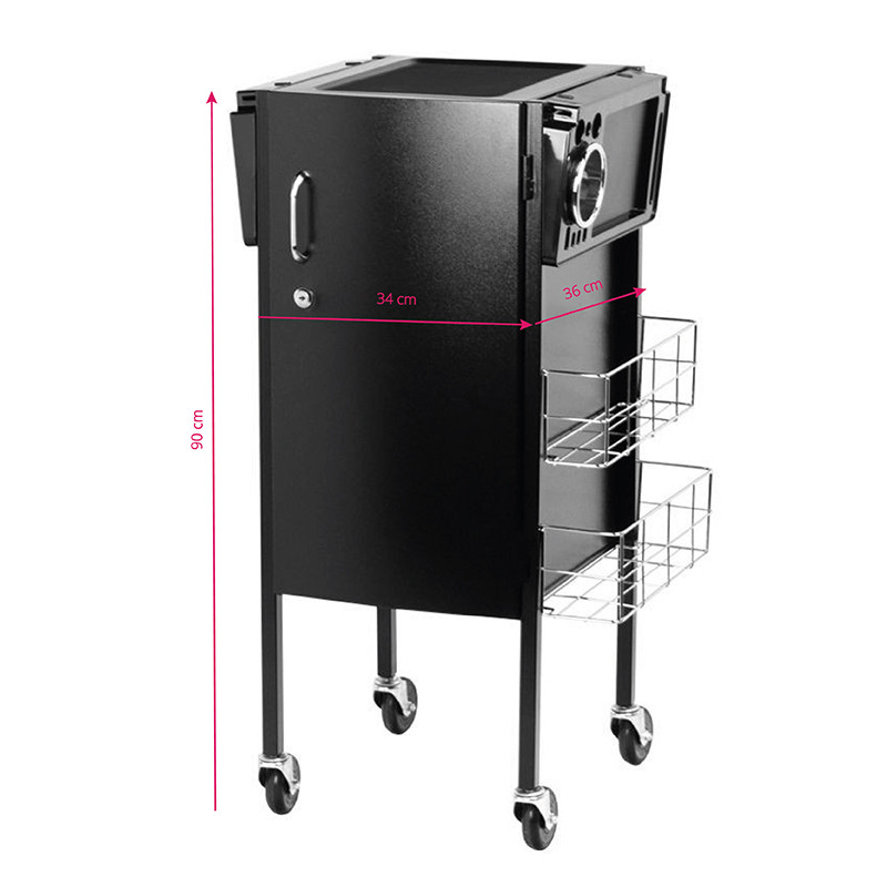 Gabbiano Pomocnik Fryzjerski Deluxe 500 Czarny