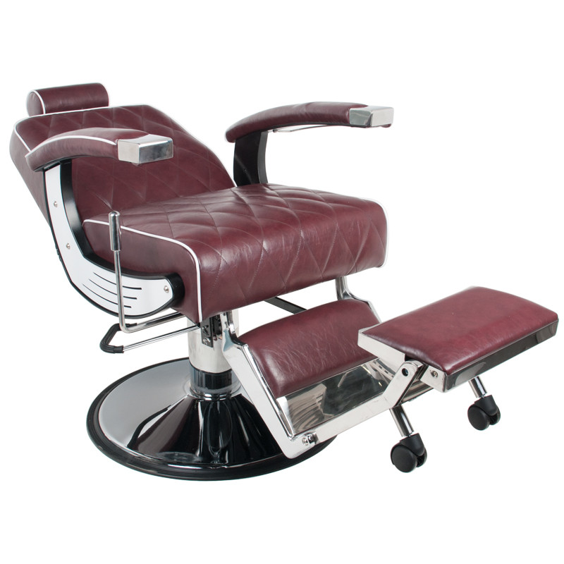 Gabbiano Fotel Barberski Imperial Bordowy