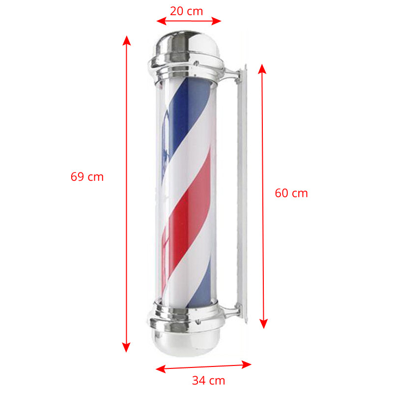 Plafon Podświetlany Barber Shop 