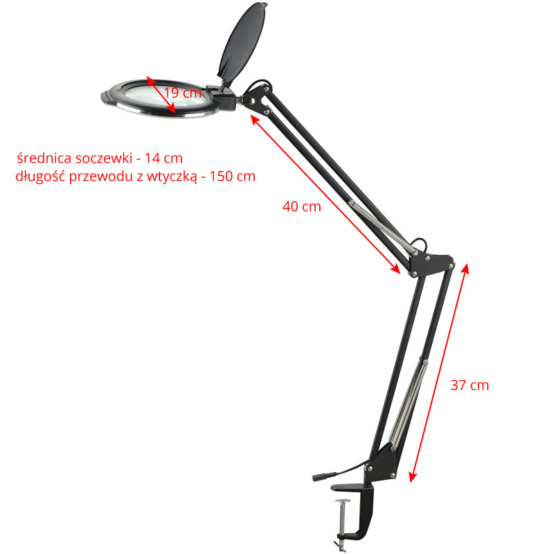 Lampa Lupa Led Moonlight 8013/6" White Do Blatu