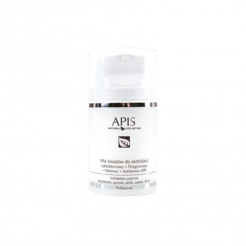 Apis Mix Kwasów 40 % Lakto. + Proro. + Mlek. + Azel, 50ml
