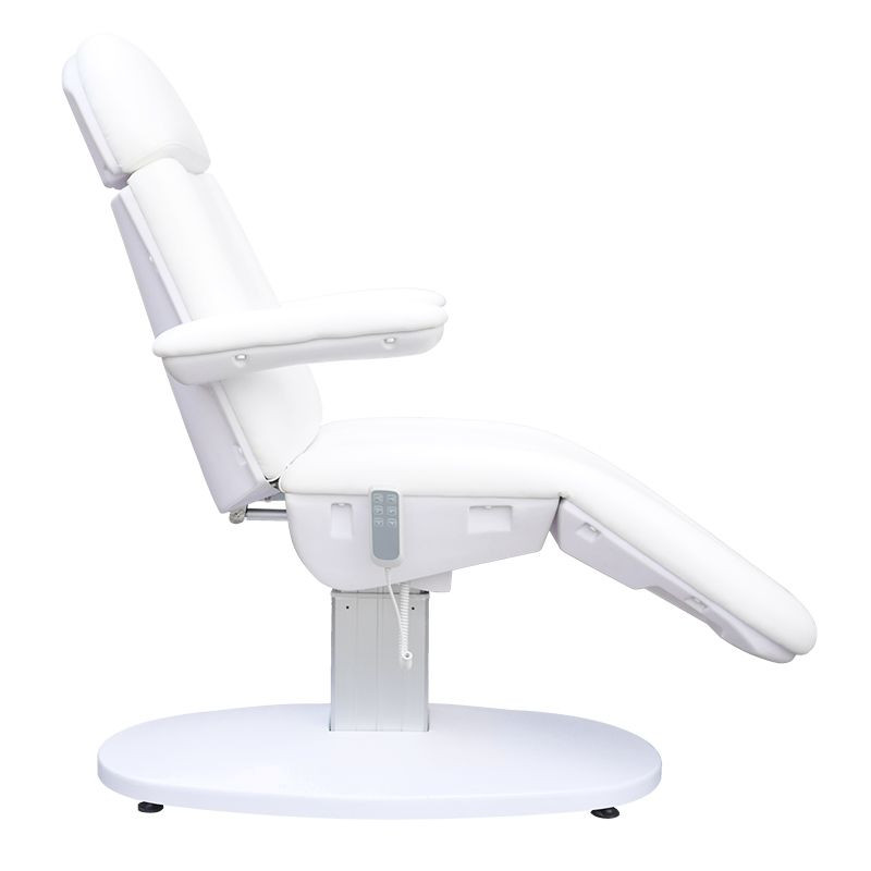 Fotel Kosmetyczny Elektr. Eclipse 4 Siln. Biały