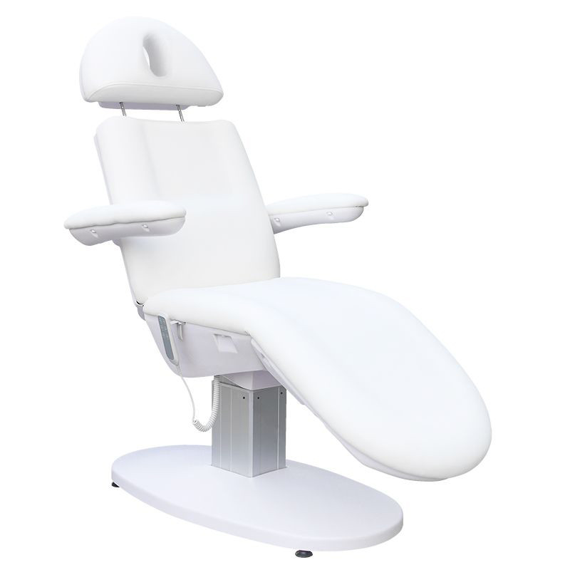 Fotel Kosmetyczny Elektr. Eclipse 4 Siln. Biały