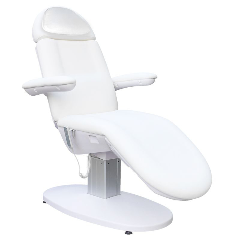 Fotel Kosmetyczny Elektr. Eclipse 4 Siln. Biały