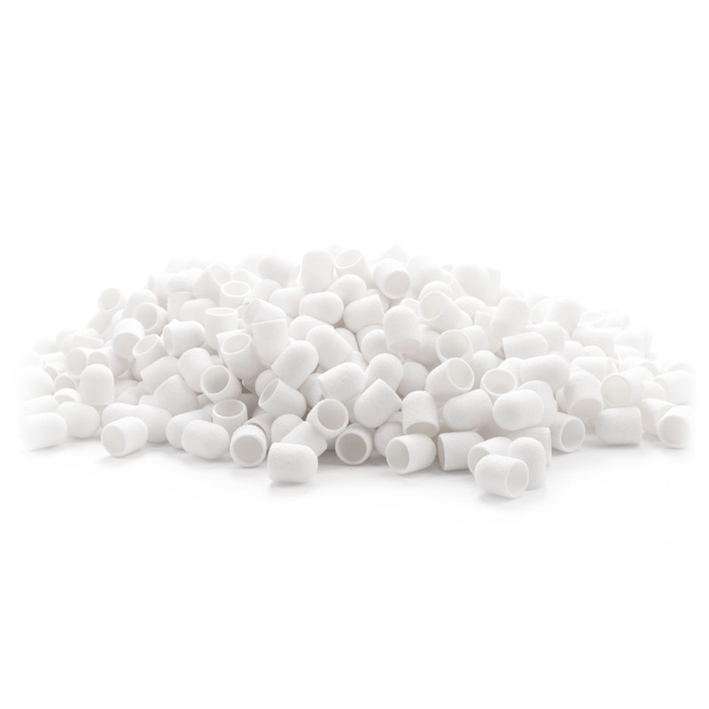 Exo Kapturek Ścierny 10mm/80 500 Szt. Hard Cap White
