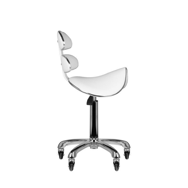 Taboret Kosmetyczny Roll Speed Am-880 Biały