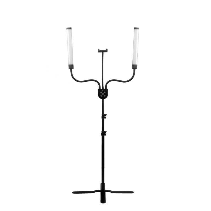 Lampa Led Do Rzęs I Makijażu Polluks Iii Typ Msp-Mj-02 Black Edition Z Pilotem