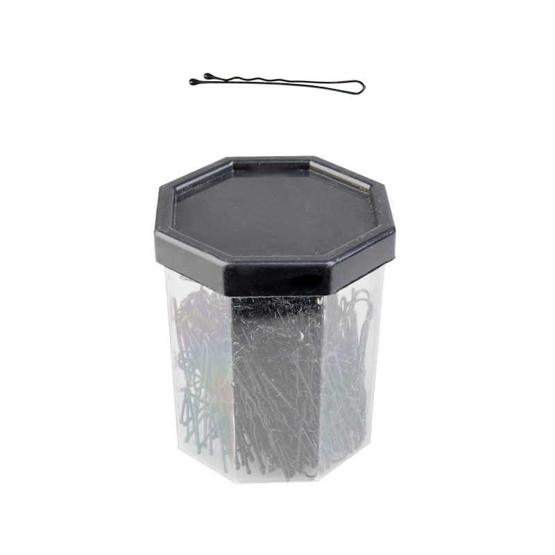 Wsuwki Fryzjerskie Do Włosów E-62 150 Szt 4,9 Cm Czarne 
