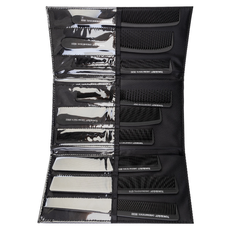 Zestaw Grzebieni Toni&guy Carbon N-20 9 Szt