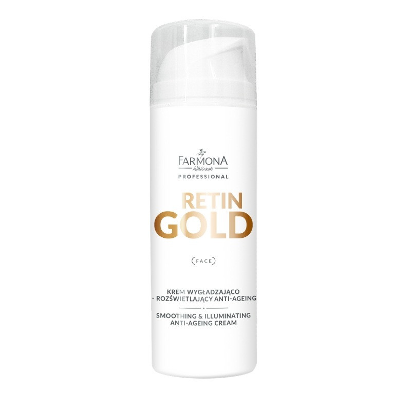 Farmona Retin Gold Krem Wygładzająco-Rozświetlający Anti- Ageing 150ml
