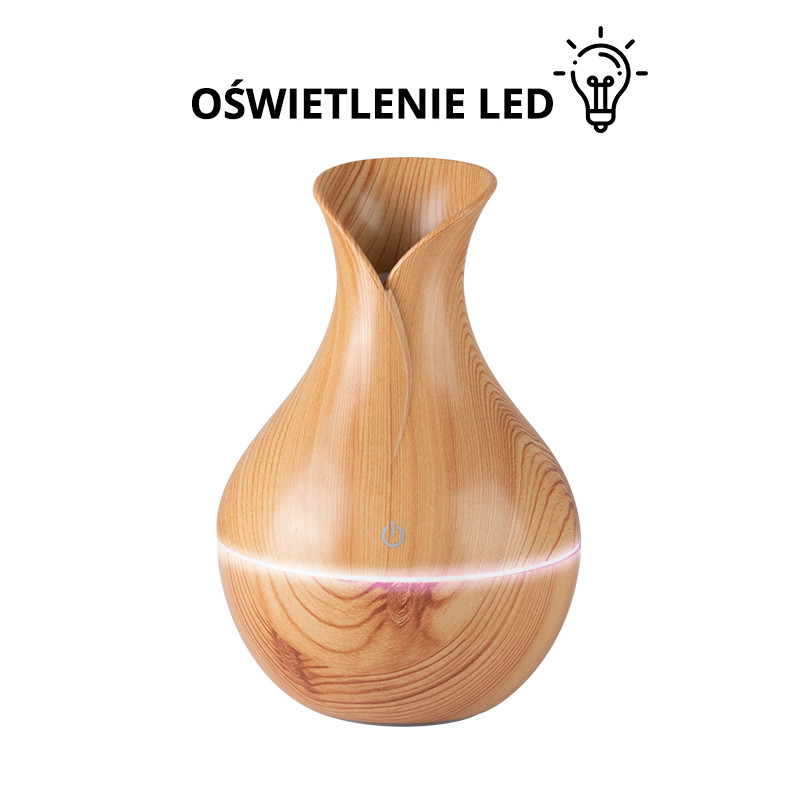 Aroma Dyfuzor Nawilżacz Powietrza Spa 17 Light Wood 130 Ml