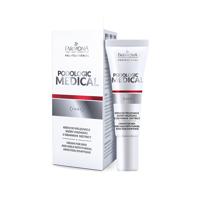 Farmona Podologic Medical Krem Do Pielęgnacji Skóry I Paznokci Z Objawami Grzybicy 15 Ml