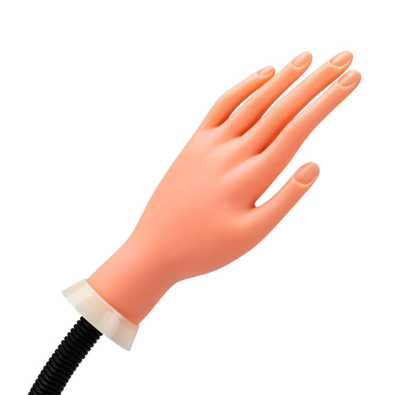 Ręka Dłoń Do Ćwiczeń Nauki Manicure Paznokcie Tips 35
