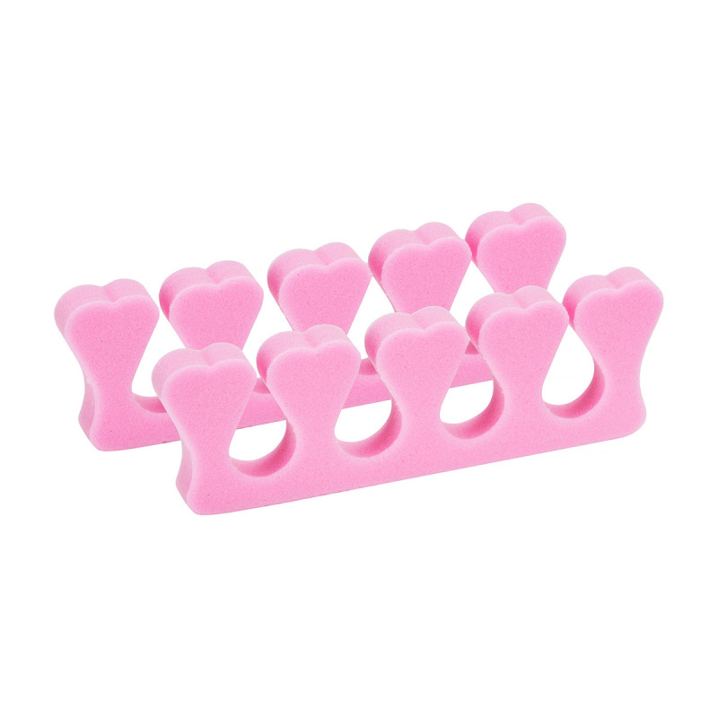 Separatory Piankowe Do Pedicure 100 Szt. Różowe