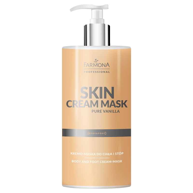 Farmona Skin Cream Mask Pure Vanilla Kremo - Maska Do Ciała I Do Stóp 500 Ml 