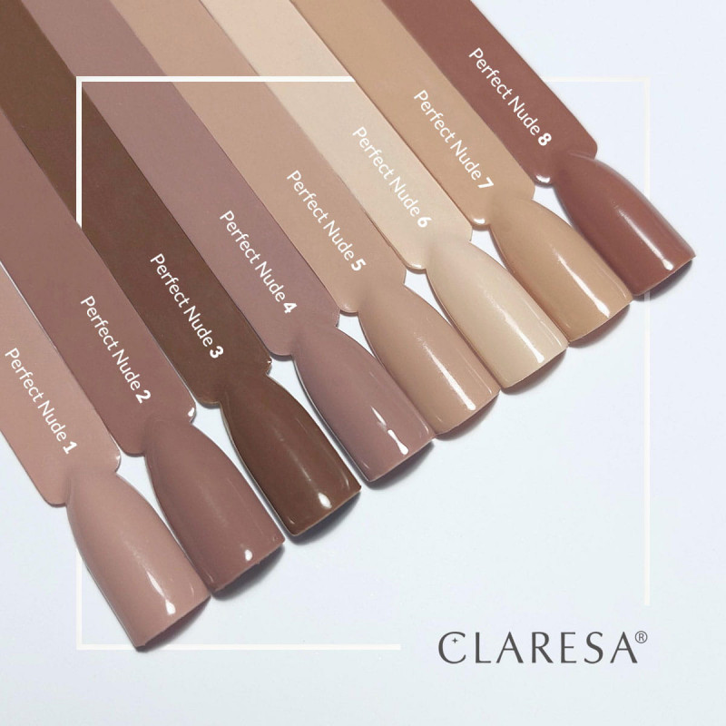 Claresa Lakier Hybrydowy Perfect Nude 4 -5g