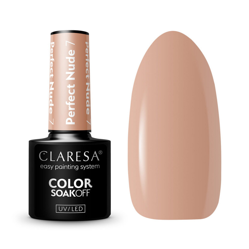Claresa Lakier Hybrydowy Perfect Nude 7 -5g