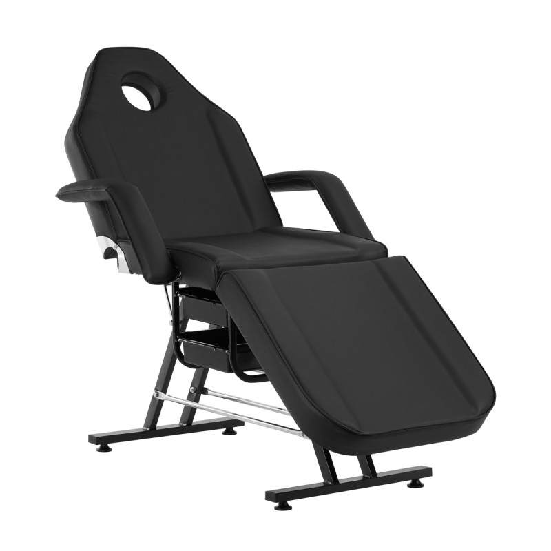 Fotel Kosmetyczny Sillon z Kuwetami Czarny