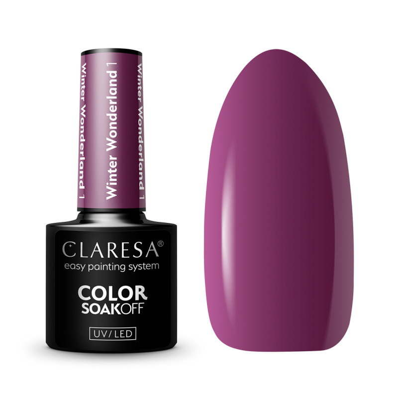 Claresa Lakier Hybrydowy Winter Wonderland 1 - 5g