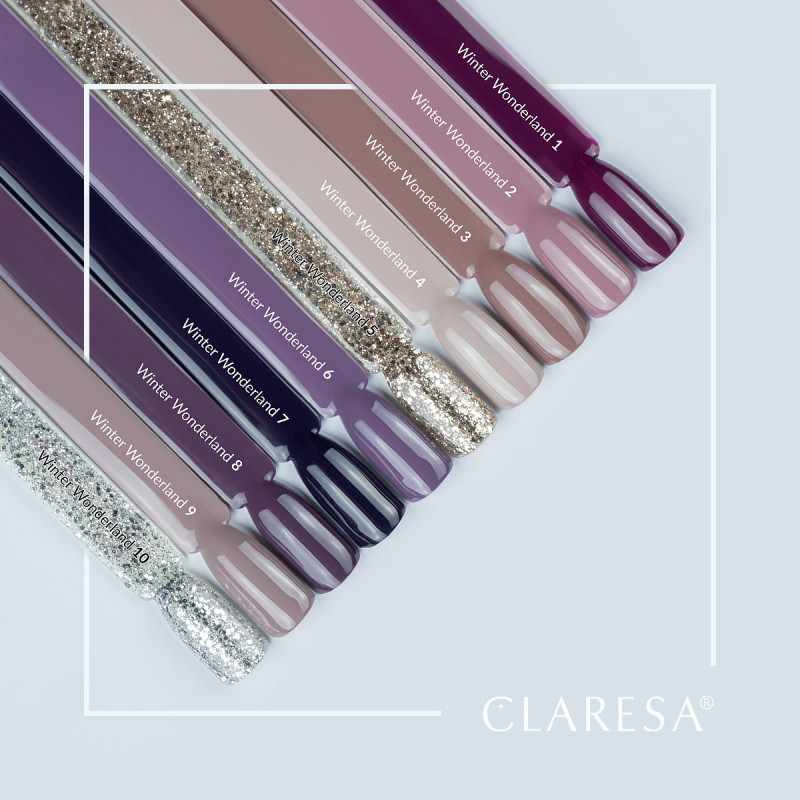 Claresa Lakier Hybrydowy Winter Wonderland 8 - 5g