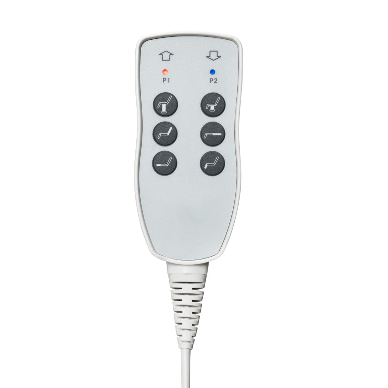 Fotel Kosmetyczny Elektryczny Azzurro 891 Biały