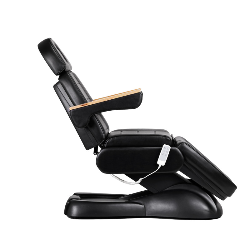 Fotel Kosmetyczny Elektryczny SILLON Lux 273b + Taboret 304 czarny