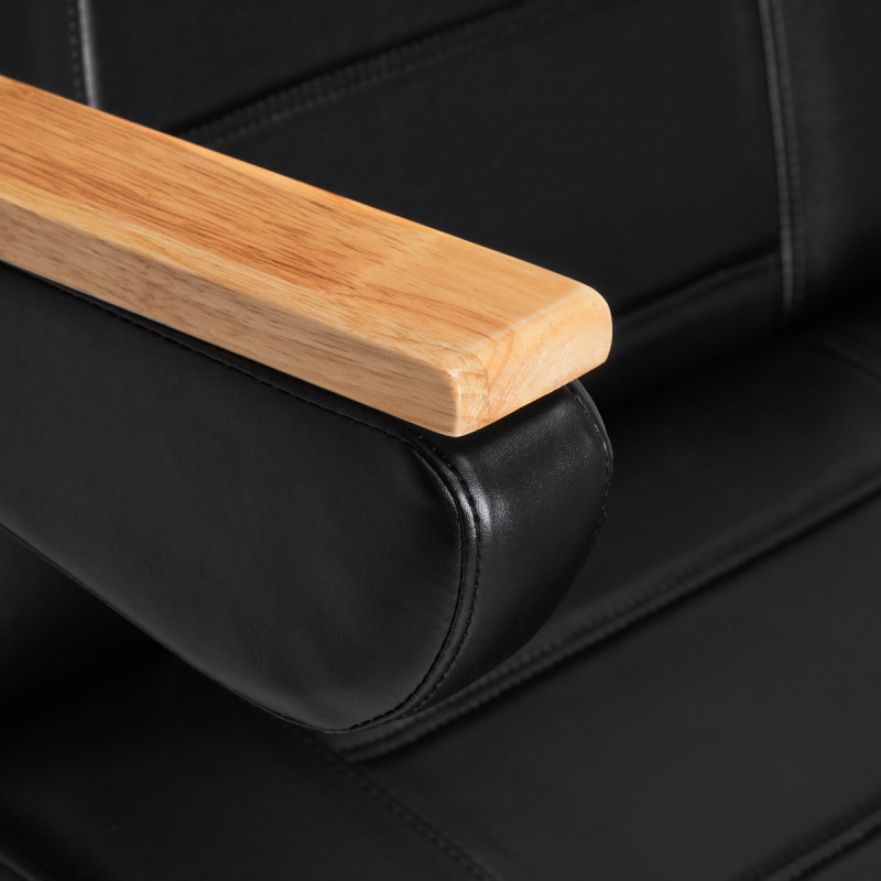 Fotel Kosmetyczny Elektryczny SILLON Lux 273b + Taboret 304 czarny