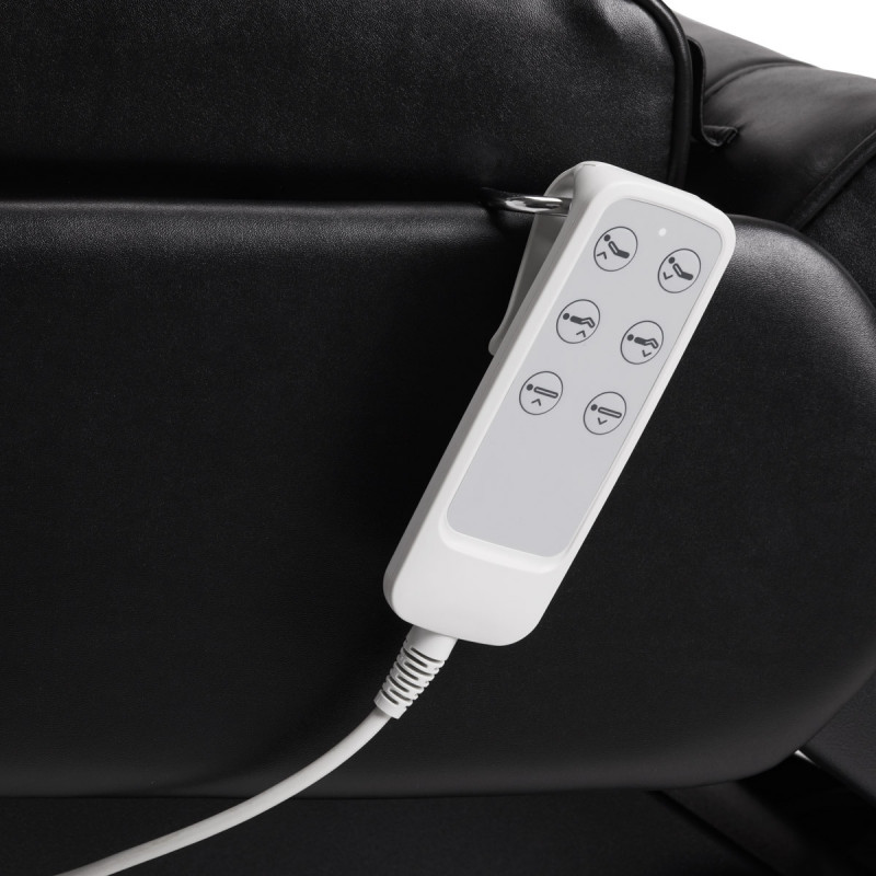 Fotel Kosmetyczny Elektryczny SILLON Lux 273b + Taboret 304 czarny