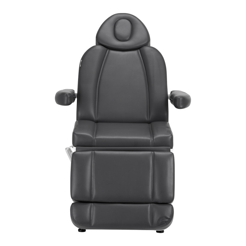 Fotel Kosmetyczny Elektryczny Azzurro 803D 3 silniki szary