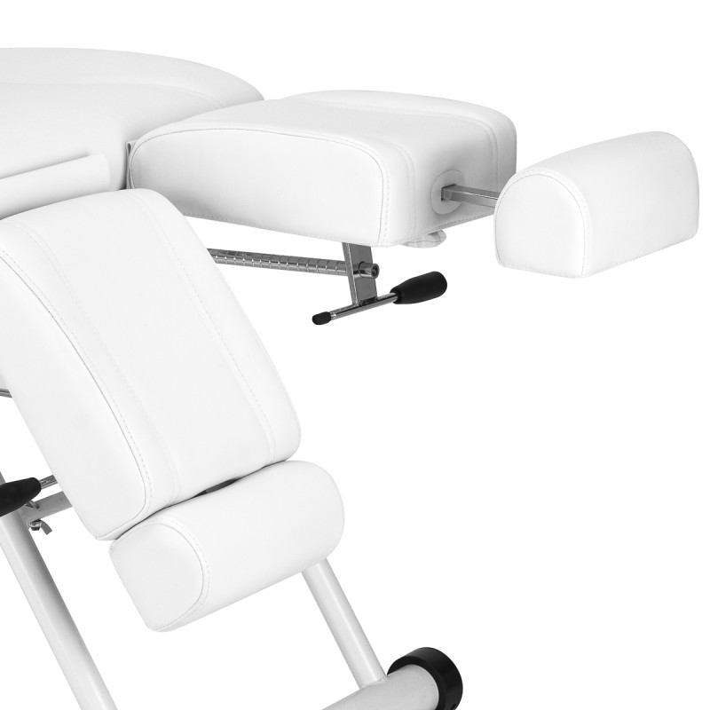 Fotel kosmetyczny Azzurro 563S pedi biały