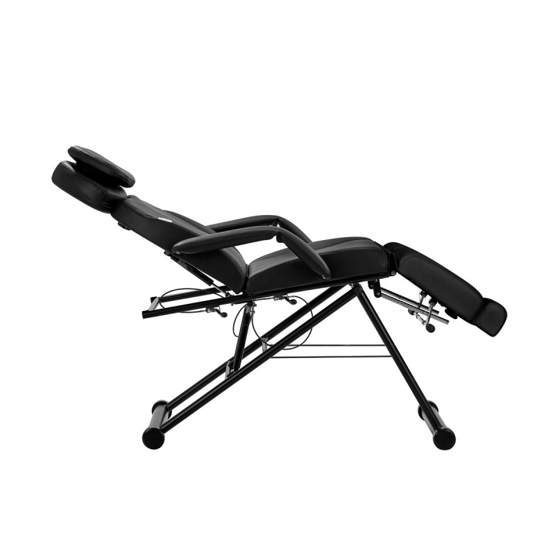 Fotel Kosmetyczny Azzurro 563S Pedicure Czarny