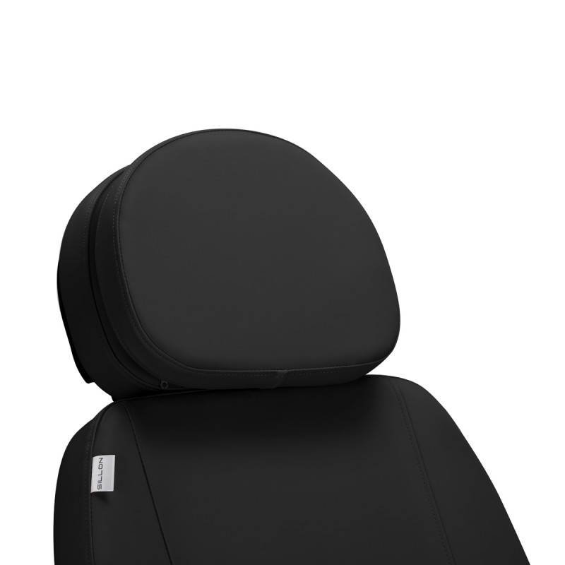 Elektryczny fotel kosmetyczny SILLON CLASSIC 3 silniki Czarny