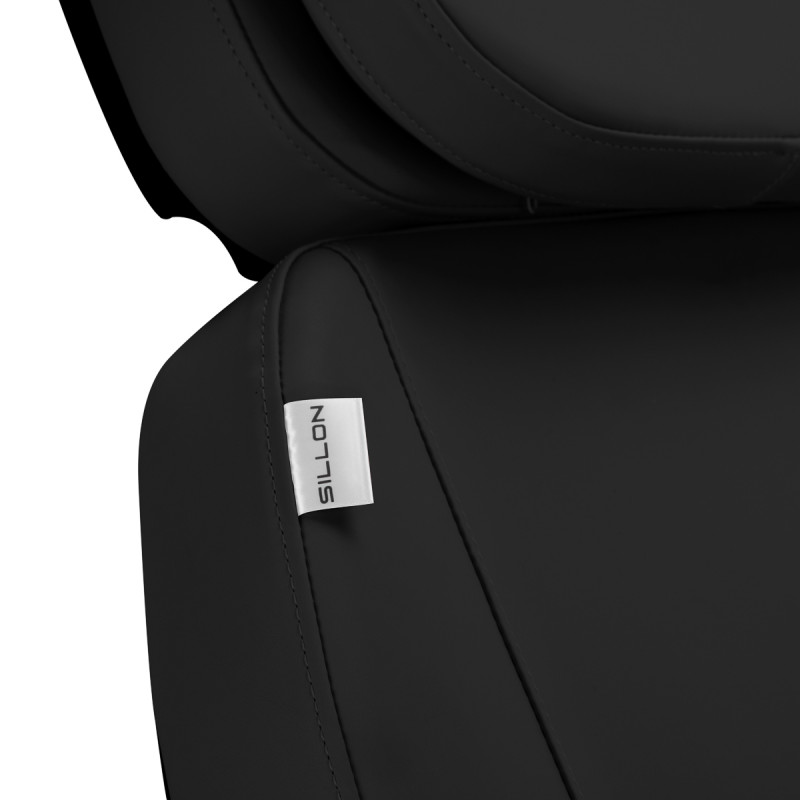 Elektryczny fotel kosmetyczny SILLON CLASSIC 3 silniki Czarny