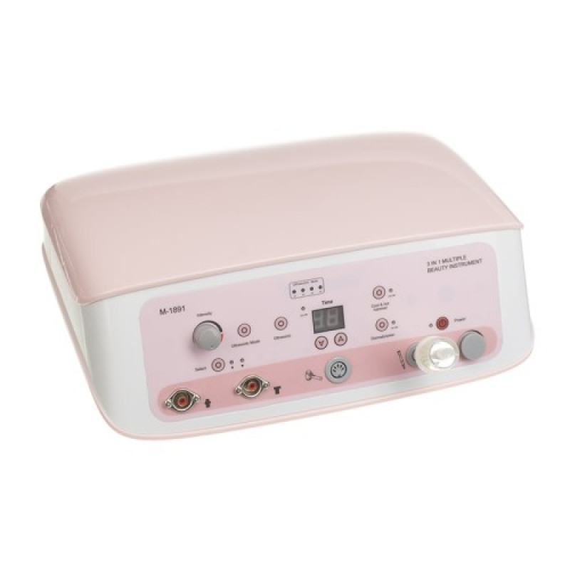 3w1 Mikrodermabrazja+ Hot Cold+sono Br-1891 Różowy