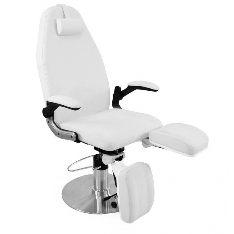 Fotel Podologiczny Hydrauliczny Azzurro 713 a Biały
