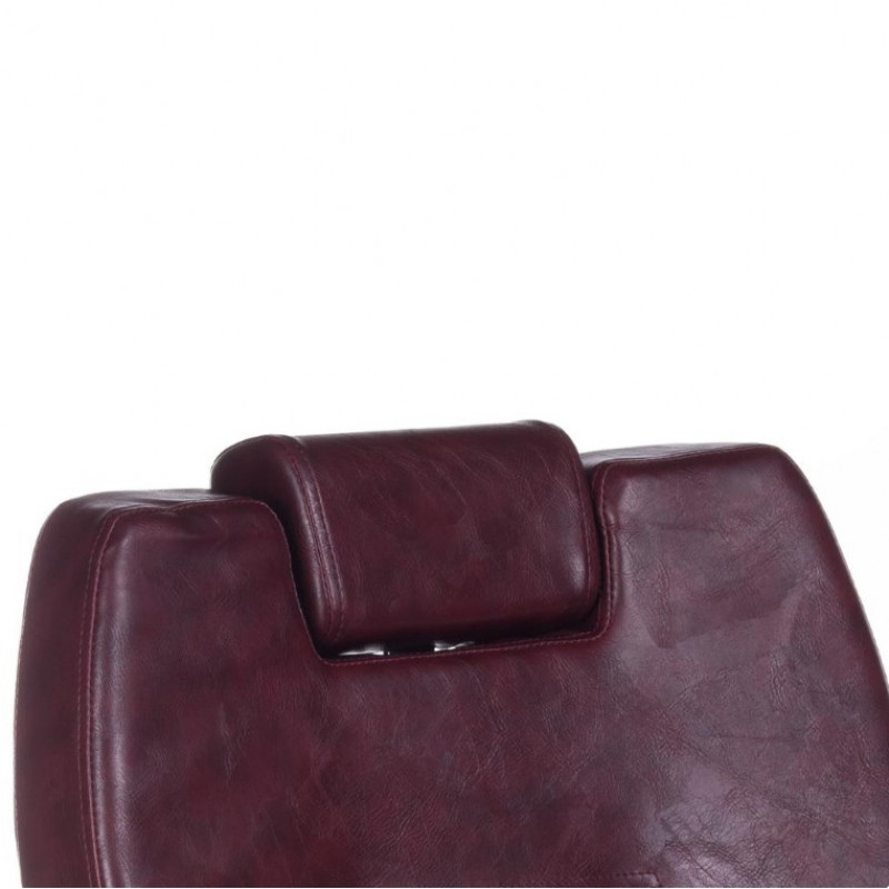 Fotel Barberski Hektor Bh-3208 Wiśniowy
