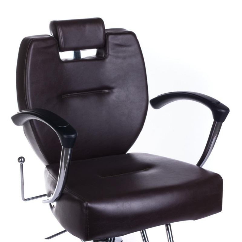 Fotel Barberski Hektor Bh-3208 Brązowy