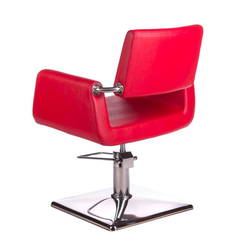 Fotel Fryzjerski Vito BH-6971 Czerwony