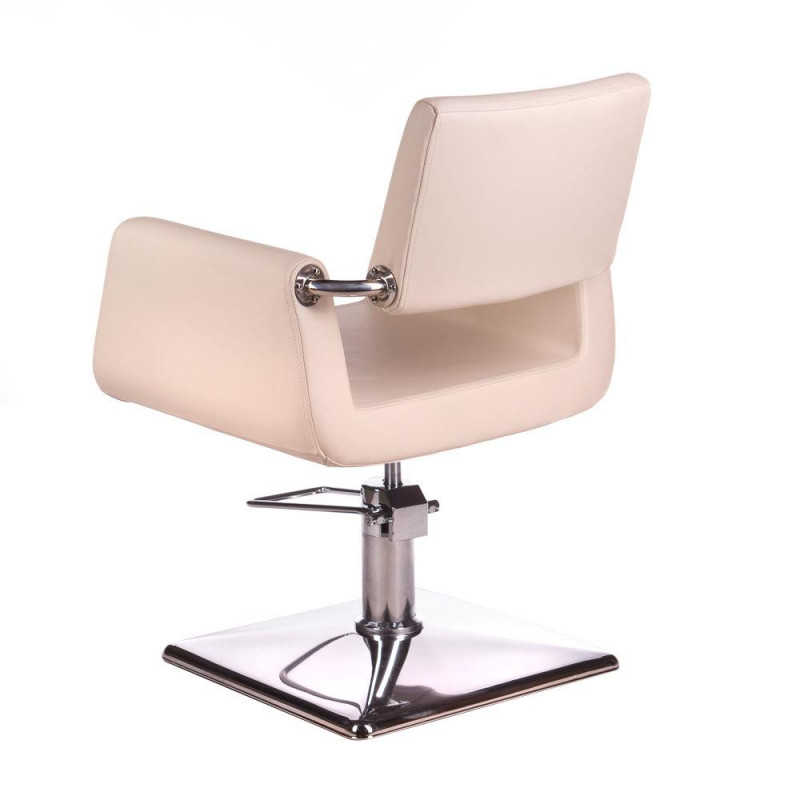 Fotel Fryzjerski Vito BH-6971 Kremowy