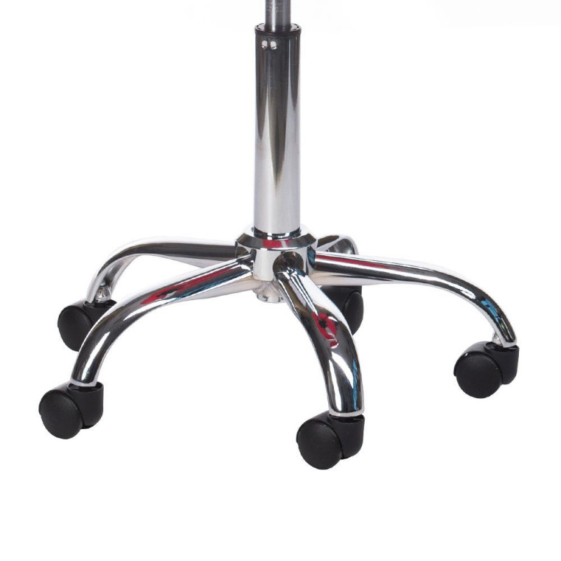 Taboret Kosmetyczny Z Oparciem Bh-7268 Czerwony