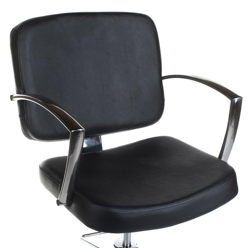 Fotel Fryzjerski Dario Czarny Bh-8163