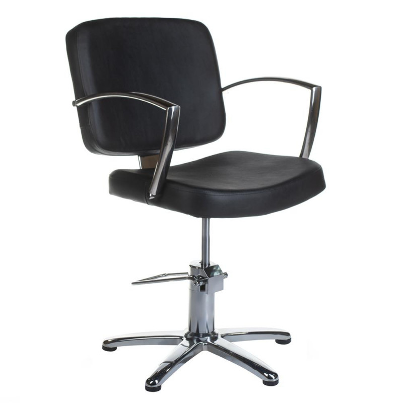 Fotel Fryzjerski Dario Czarny Bh-8163
