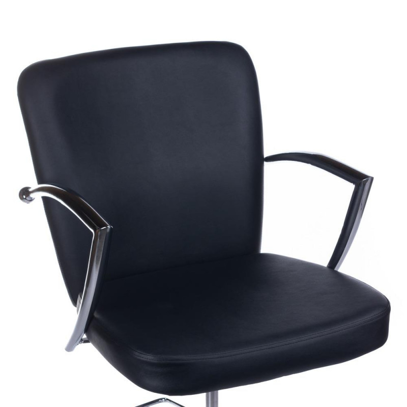 Fotel Fryzjerski Livio Czarny Bh-8173