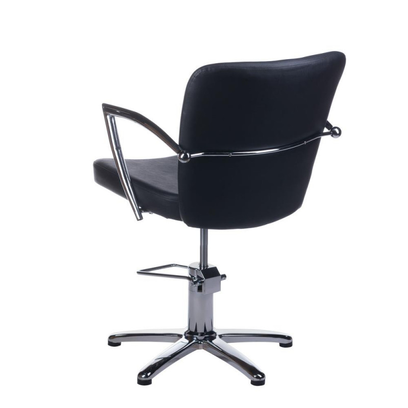 Fotel Fryzjerski Livio Czarny Bh-8173
