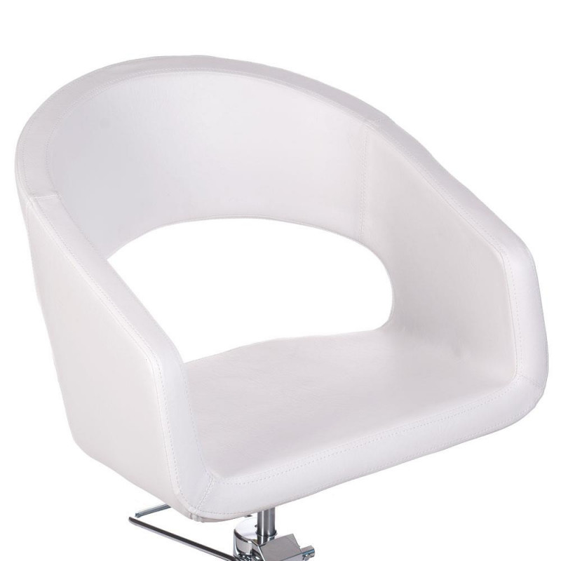 Fotel Fryzjerski Paolo Bh-8821 Biały