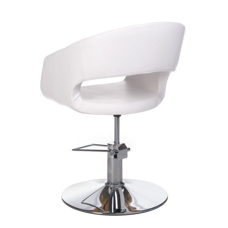 Fotel Fryzjerski Paolo Bh-8821 Biały