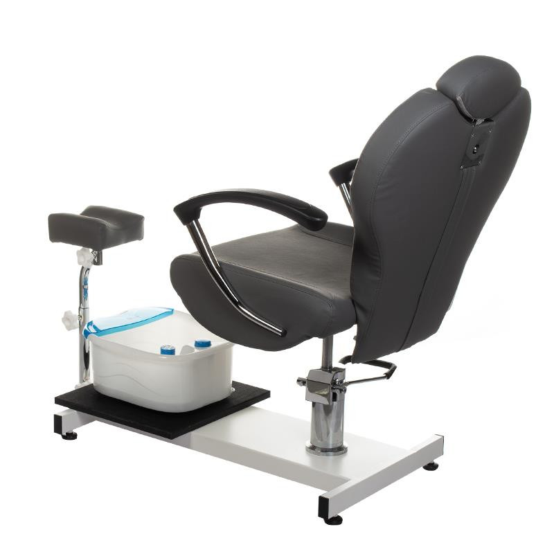 Fotel Do Pedicure Z Masażerem Stóp Br-2301 Szary