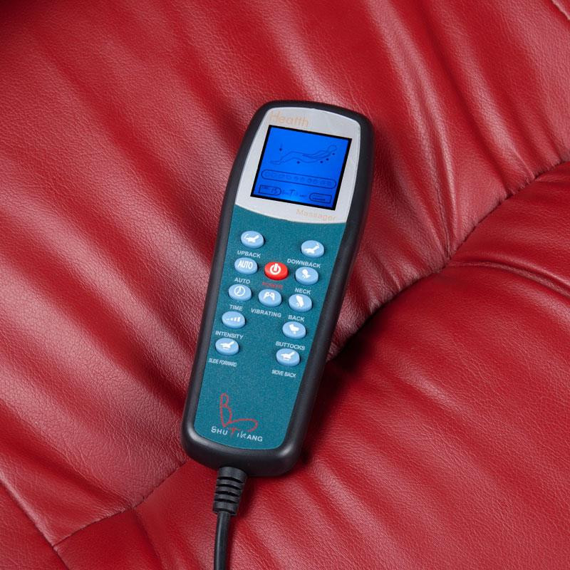 Fotel Do Pedicure Z Masażem Br-3820 D Bordowy