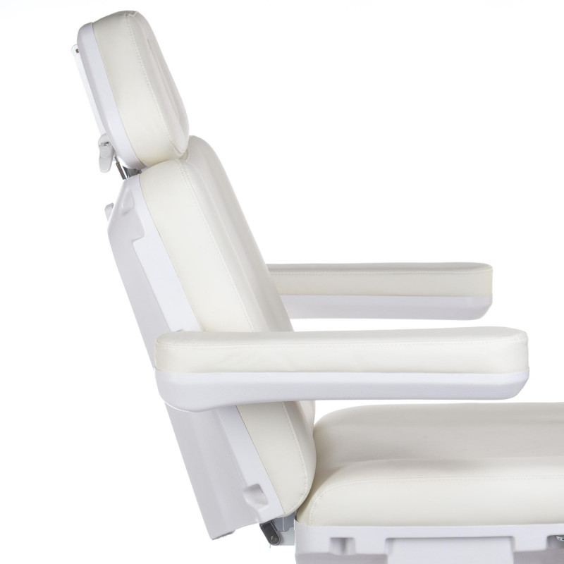 Elektryczny fotel kosmetyczny BR-6686A Biały