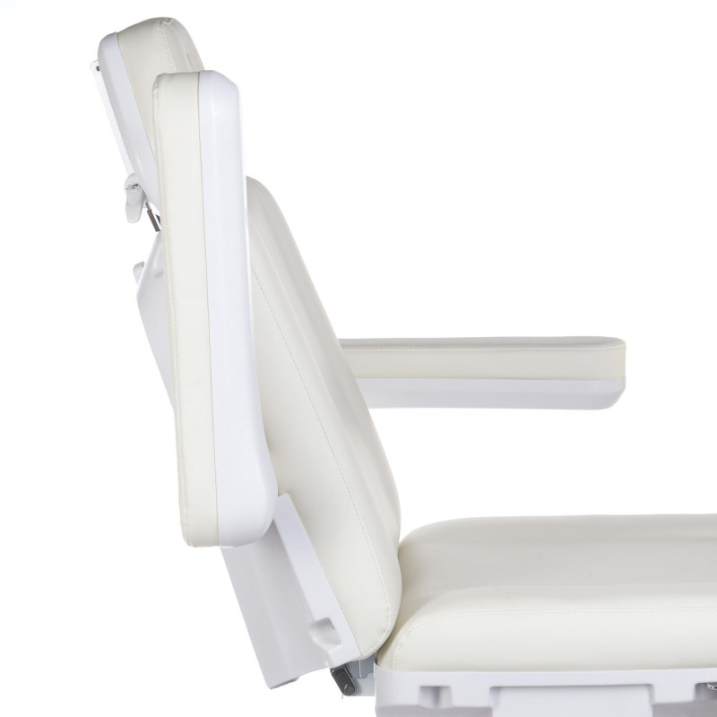 Elektryczny fotel kosmetyczny BR-6686A Biały